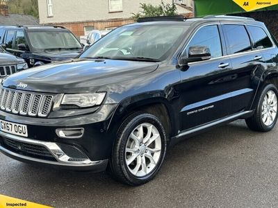 used Jeep Grand Cherokee 3.0 V6 CRD Summit SUV 5dr Diesel Auto 4WD Euro 6 (s/s) (250 ps)