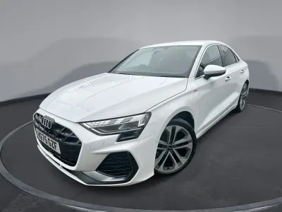 Used Audi A3 S-Line 150 HP (110 kW) 2025 White Sedan