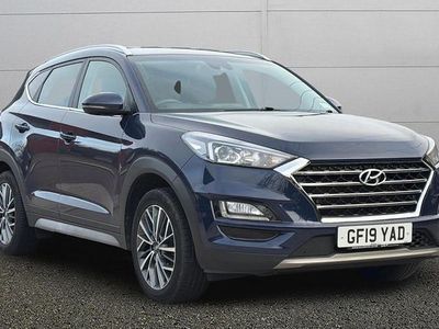 Used Hyundai Tucson Premium 116 HP (85 kW) 2019 Blue SUV