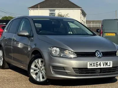 Used VW Golf VII SE 122 HP (89 kW) 2014 Silver Hatchback
