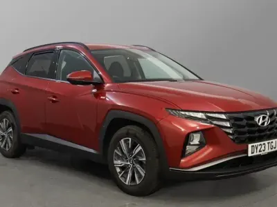 Used Hyundai Tucson SE 150 HP (110 kW) 2023 Sunset red SUV