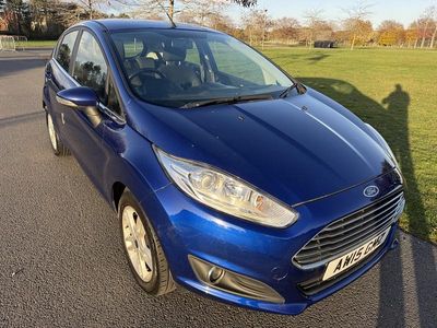 Blue Used 2015 Ford Fiesta Zetec Hatchback | £4,000 (A bit pricey)