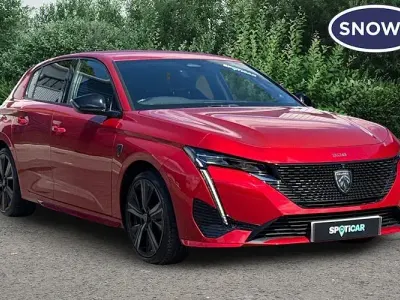 Used Peugeot 308 Premium 224 HP (164 kW) 2022 Red Hatchback