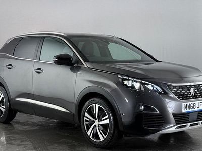 Used Peugeot 3008 GT-line 131 HP (96 kW) 2019 Grey SUV