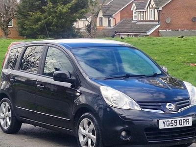 Used Nissan Note N-TEC 2009 Black Hatchback
