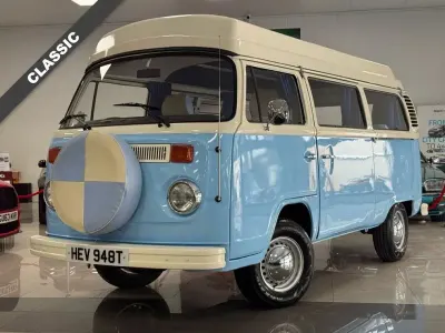 Used VW T2 50 HP (36 kW) 1979 Blue/white Van