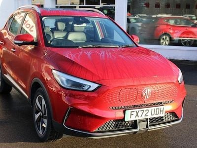 Used MG ZS Trophy 130 kW (177 HP) 2022 Red Hatchback