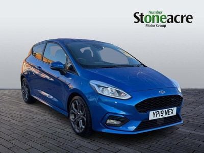 Blue Used 2019 Ford Fiesta ST-Line Hatchback | £9,999 (Fair price)