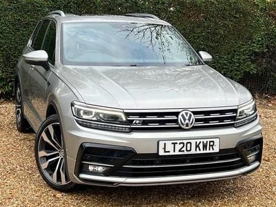 Silver Used 2020 VW Tiguan R-line SUV | £17,997 (Good price)