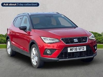 Used Seat Arona FR 115 HP (84 kW) 2018 Red SUV