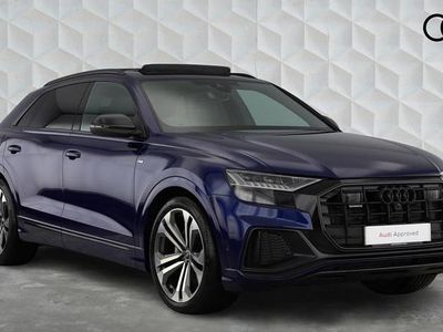 Used Audi Q8 Comfort 286 HP (210 kW) 2023 Navarra blue SUV