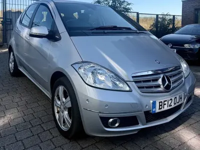 Used Mercedes A160 Avantgarde 95 HP (69 kW) 2012 Silver Hatchback