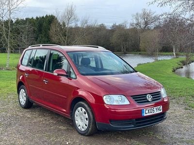 Red Used 2005 VW Touran S MPV | £1,295