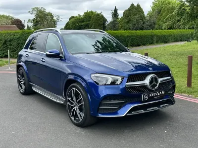 Used Mercedes GLE350 AMG line 2020 Blue SUV