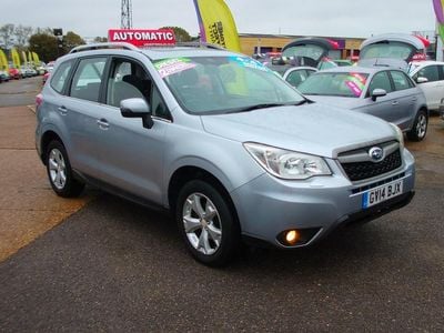 Silver Used 2014 Subaru Forester XE SUV | £7,495 (Fair price)