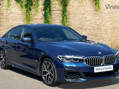 Used BMW 520 M Sport 190 HP (139 kW) 2022 Blue Sedan