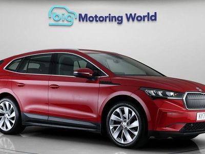 Used Skoda Enyaq iV ecoSuite 150 kW (204 HP) 2021 Red SUV