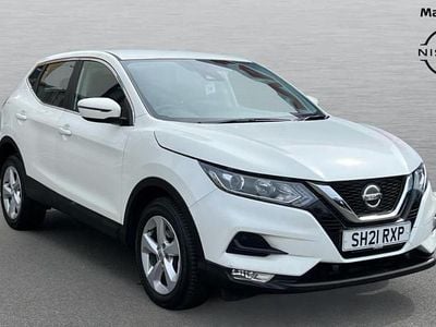 Used Nissan Qashqai Acenta Premium 115 HP (84 kW) 2021 White SUV