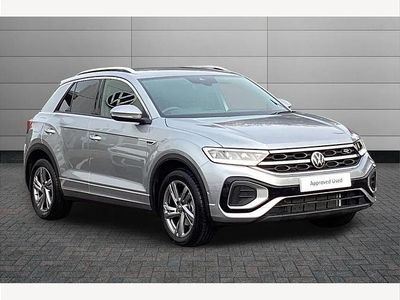 Silver Used 2025 VW T-Roc R-line SUV | £26,795 (Fair price)