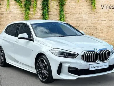 Used BMW 118 M Sport 136 HP (100 kW) 2024 White Hatchback