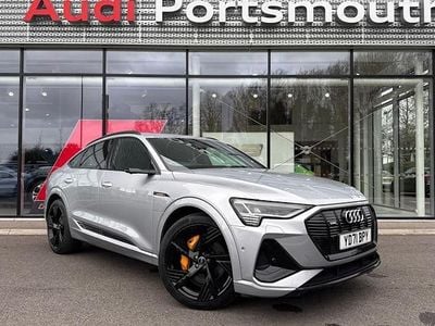 Used Audi e-tron Sportback Advanced 300 kW (408 HP) 2021 Silver SUV