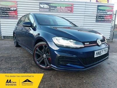Blue Used 2017 VW Golf VII GTI Hatchback | £9,890 (Good price)