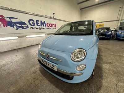 Blue Used 2012 Fiat 500 Pop Hatchback | £2,399 (Fair price)