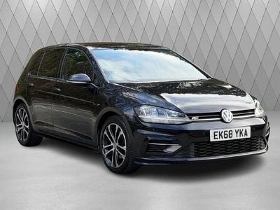 Used VW Golf VII R-line 150 HP (110 kW) 2018 Black Hatchback