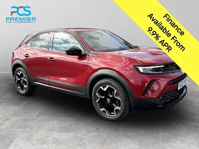 Used Vauxhall Mokka GS Line 99 HP (72 kW) 2023 Cosmic red (metallic paint) SUV