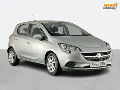 Used Vauxhall Corsa Design Edition 90 HP (66 kW) 2018 Silver Hatchback