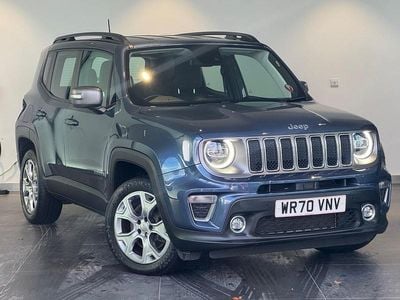 Blue Used 2020 Jeep Renegade Limited SUV | £16,798 (Fair price)