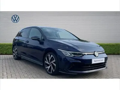 Used VW Golf VIII R-line 150 HP (110 kW) 2022 Blue Hatchback