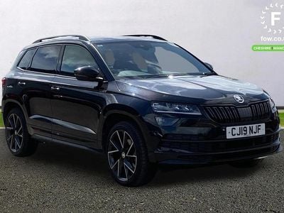 Begagnad Skoda Karoq SportLine 150 HK (110 kW) 2019 Svart SUV