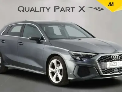 Used Audi A3 Sportback S-Line 110 HP (80 kW) 2023 Grey Hatchback