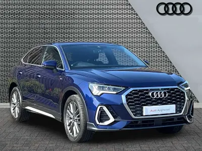 Used Audi Q3 S-Line 150 HP (110 kW) 2023 Blue SUV