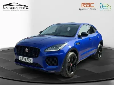 Used Jaguar E-Pace R-Dynamic 249 HP (183 kW) 2018 Blue SUV