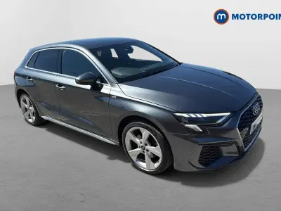 Begagnad Audi A3 e-tron S-Line 2024 Grå Halvkombi