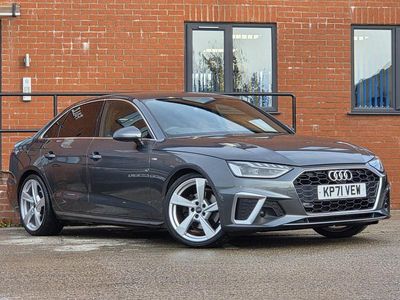 Grey Used 2021 Audi A4 S-Line Sedan | £20,990 (Fair price)