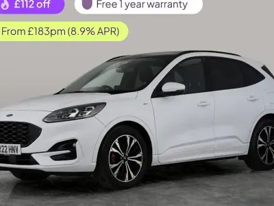 Used Ford Kuga ST-Line X 120 HP (88 kW) 2021 White SUV