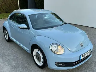 Used VW Beetle Design 2015 Blue Hatchback