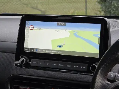Second-hand Hyundai Kona N Line 120 CP (88 kW) 2022 Negru SUV