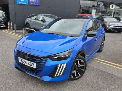 Used Peugeot 208 GT 99 HP (72 kW) 2024 Blue Hatchback