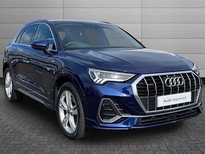 Used Audi Q3 S-Line 190 HP (139 kW) 2023 Blue SUV