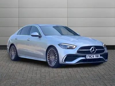 Used Mercedes C300 AMG Line Premium 274 HP (201 kW) 2024 Silver Sedan