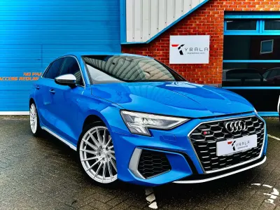 Used Audi A3 Sportback Design 310 HP (228 kW) 2022 Blue Hatchback