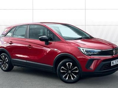 Used Vauxhall Crossland Design Edition 83 HP (61 kW) 2022 Red SUV
