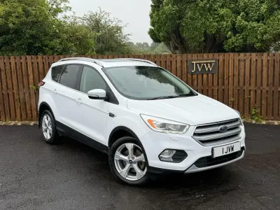 Used Ford Kuga Titanium 120 HP (88 kW) 2017 White SUV