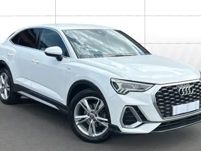 Used Audi Q3 S-Line 150 HP (110 kW) 2020 White SUV