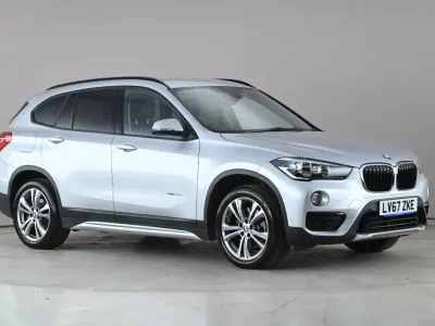 Usado BMW X1 Sport Line 2017 Plateado SUV