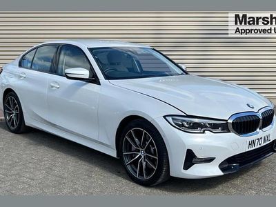 Used BMW 330e Sport Line 292 HP (214 kW) 2020 White Sedan
